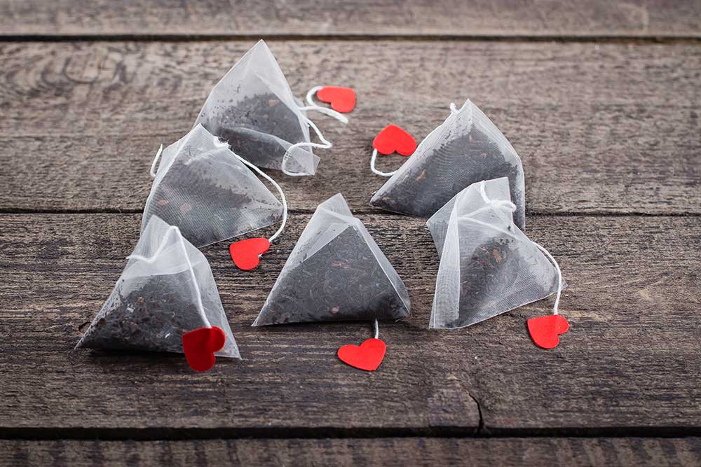 Piramides de té
